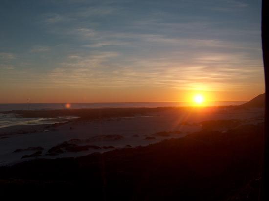 Coucher de soleil au cap