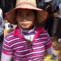 Petite vendeuse de bananes Cambodgienne