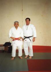 Avec Maitre Shozo Awazu 9eme Dan